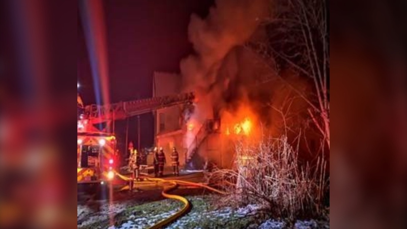 A 21-year-old Pictou County man is facing numerous charges after a fire in downtown New Glasgow late Wednesday night.