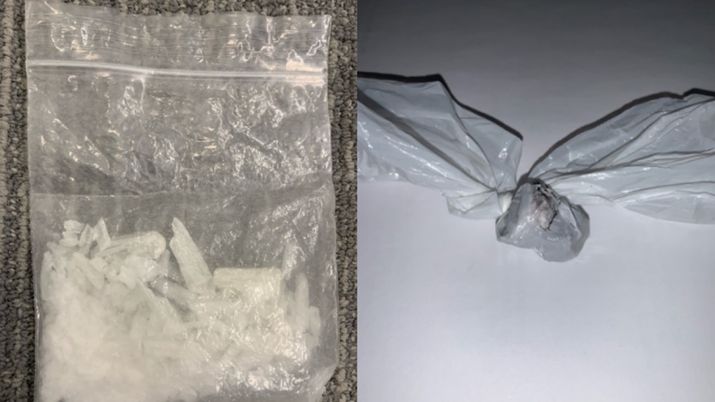 Crystal meth and fentanyl