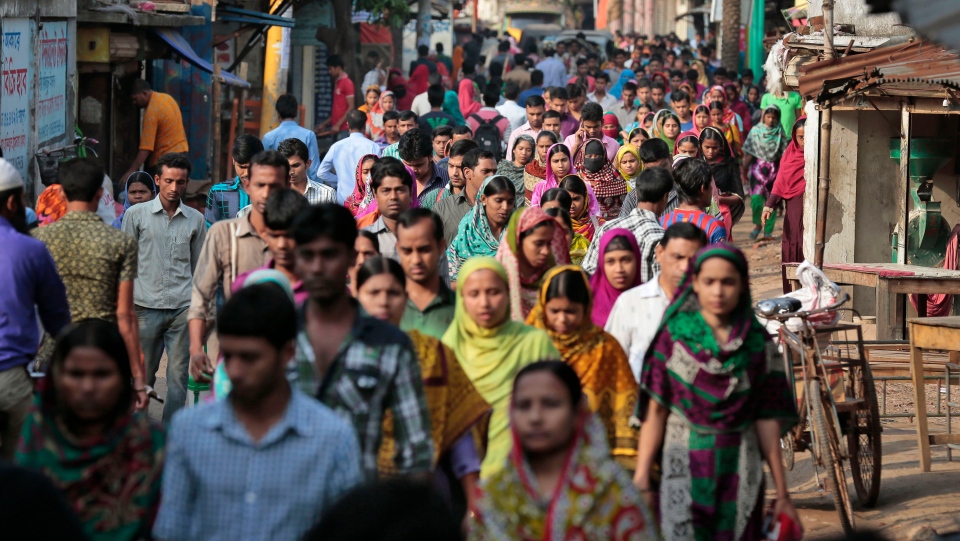 Bangladeshi factories' reopening risks spike in virus case | CTV News