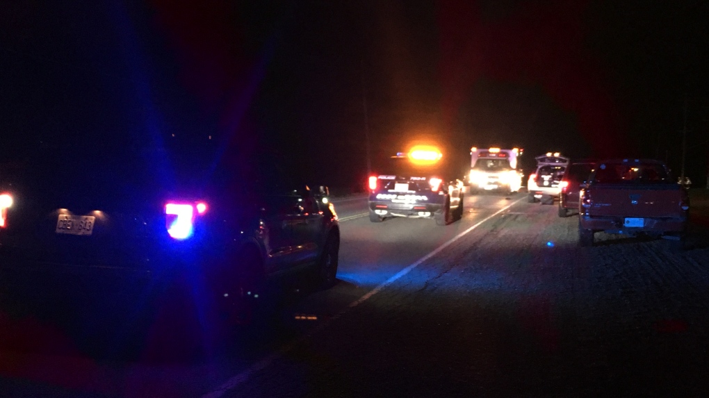Police investigting crash near Elmira.