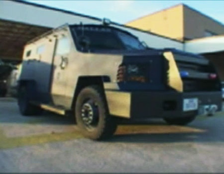 The Ottawa police services board approved the purchase of the LENCO G3 BearCat for high-risk situations, Monday, Sept. 28, 2009. Courtesy: policeone.com