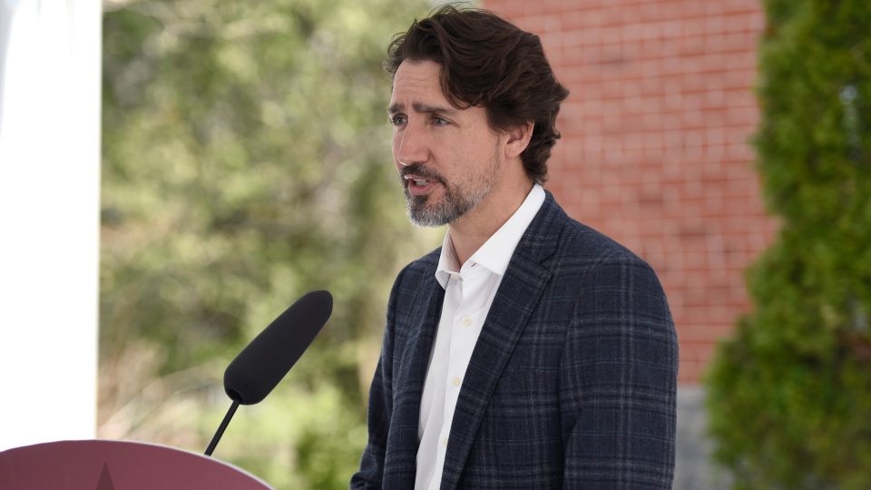 Prime Minister Justin Trudeau speaks