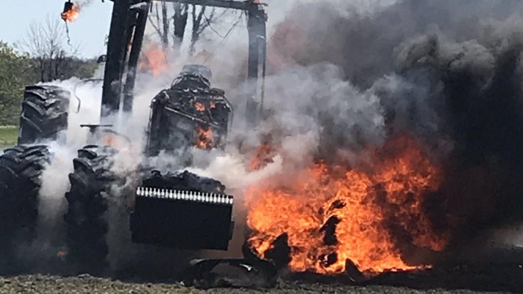 Tractor Fire