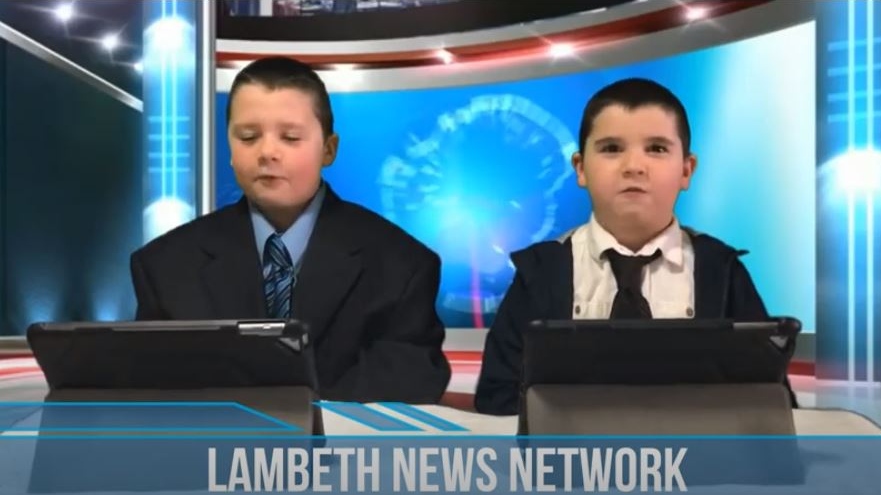 Lambeth News Network featuring Alex and Max