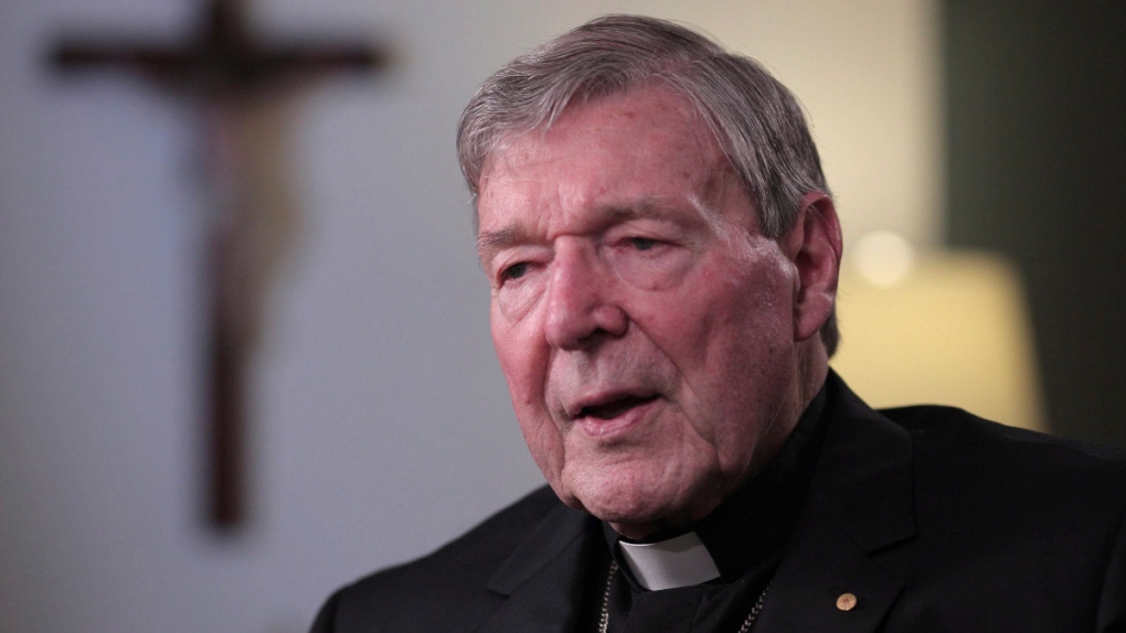 Cardinal George Pell in Sydney in April, 2020