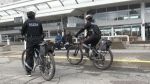 Sudbury police officers out on bike patrol. May 2020 (CTV Northern Ontario file photo)