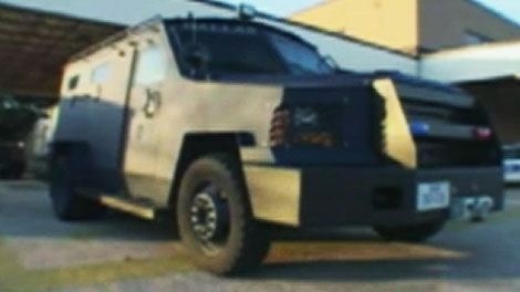 The Ottawa police services board approved the purchase of the LENCO G3 BearCat for high-risk situations, Monday, Sept. 28, 2009. Courtesy: policeone.com