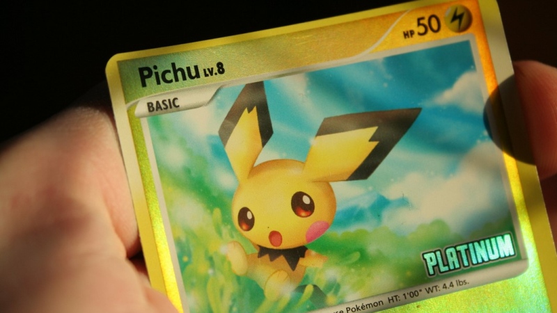 A Pokemon card is seen in a stock photo. (Flickr/Jinx!). 