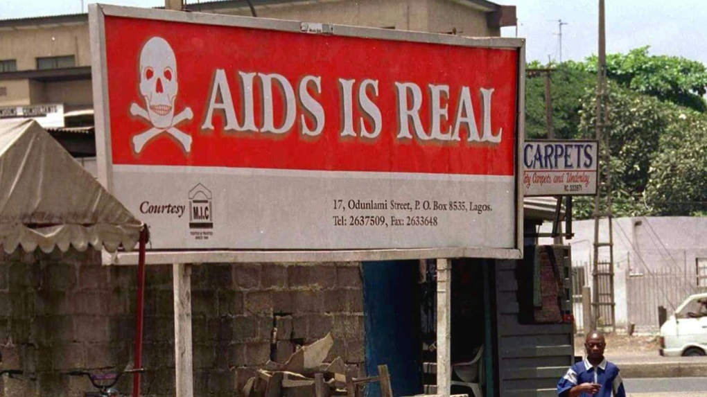 AIDS sign Africa