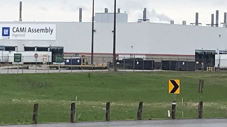GM’s Cami Assembly Plant in Ingersoll Ont.