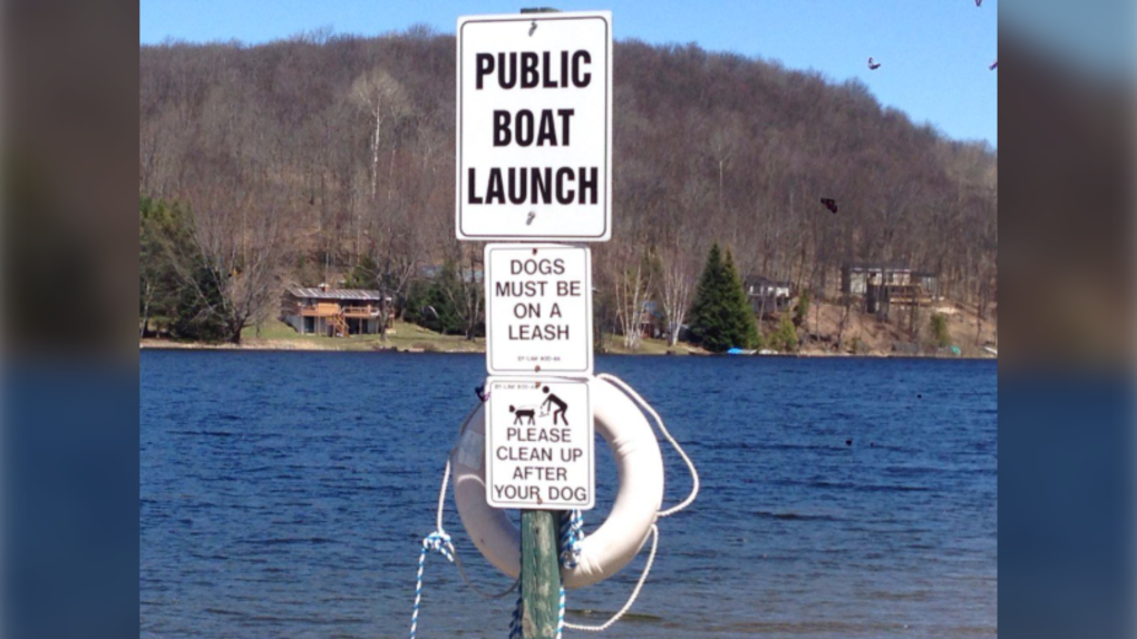 Public boat launch