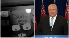 Premier Doug Ford lashed out at a young driver who was caught  allegedly driving 200 km/h over the speed limit Saturday night on the QEW. (OPP)