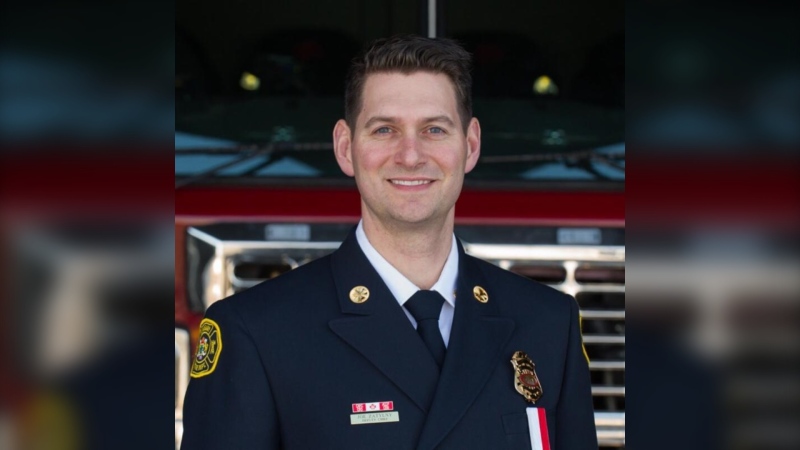 Joe Zatylny, former deputy chief of Calgary Fire Rescue, has been named the new chief of Edmonton Fire Rescue Services. (Twitter/@EdmontonFire)