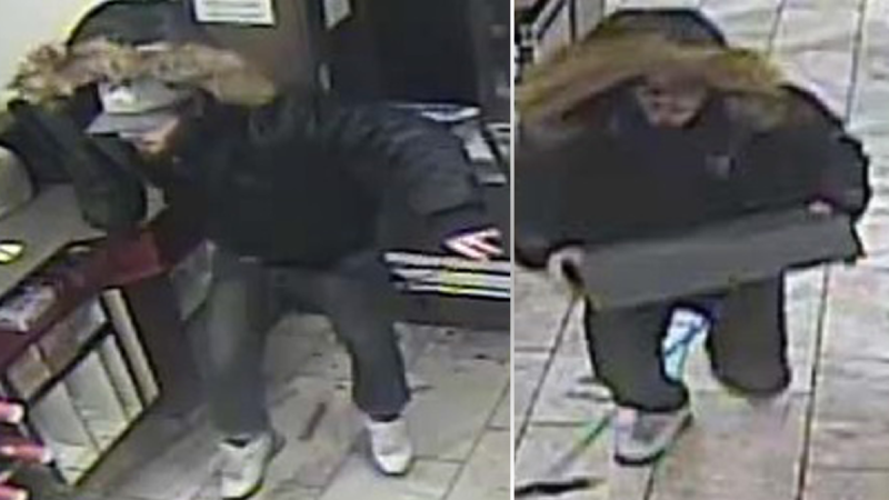 Ottawa Police are searching for a suspect after a commercial robbery on March 25 (Photo courtesy Ottawa Police)