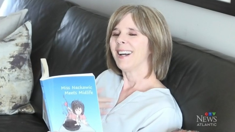 Colleen Landry shares jokes about life during the pandemic on the Instagram page ‘Miss Nackawic Meets Midlife.’ 