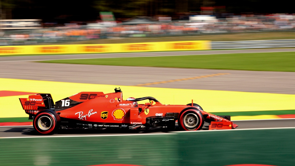 Ferrari driver Charles Leclerc 