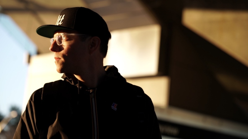 Ottawa rapper Peter Joynt's new music video is inspired by life in COVID-19 lockdown. (Chris Seibel)