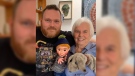 Producer/Director Rob McCallum is seen here with Judith Lawrence, performer of Casey and Finnegan of Mr. Dressup (Source: Jordan Morris)