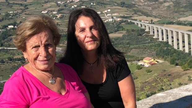 Mercy Totaro and her mother - COVID lessons