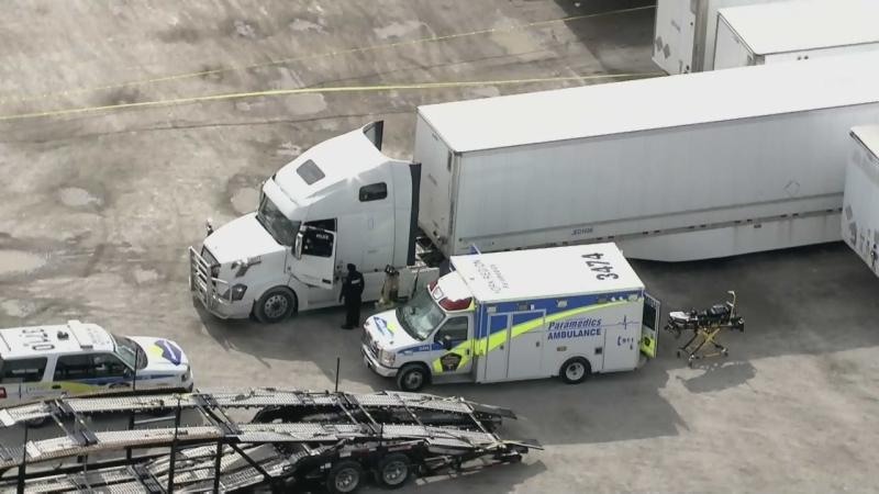 An Aurora man was killed in an industrial accident at a trucking yard in Vaughan on Tues., May 19, 2020. 