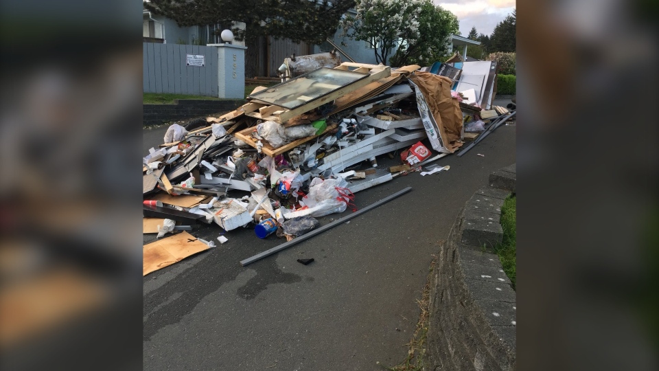Campbell River illegal dumping