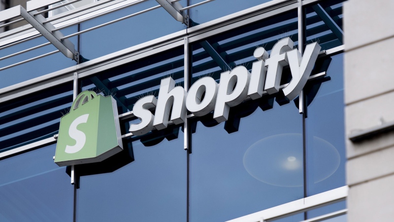 The Ottawa headquarters of Canadian e-commerce company Shopify, on May 29, 2019. (Justin Tang / THE CANADIAN PRESS)