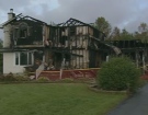 A Kemptville family is struggling to rebuild after their rental home went up in flames Sunday, Sept. 27, 2009.