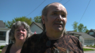 Mike and Peggy Doyle in Leamington Ont., on Tuesday May 26 2020 (Chris Campbell/CTV Windsor)