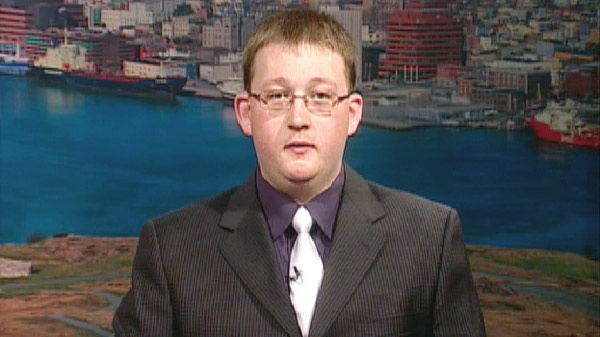 Kurtis Coombs, mayor elect of Paradise, N.L., speaks on Canada AM from CTV's studios in St. John's, Thursday, Oct. 1, 2009.