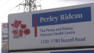 Perley Rideau sign