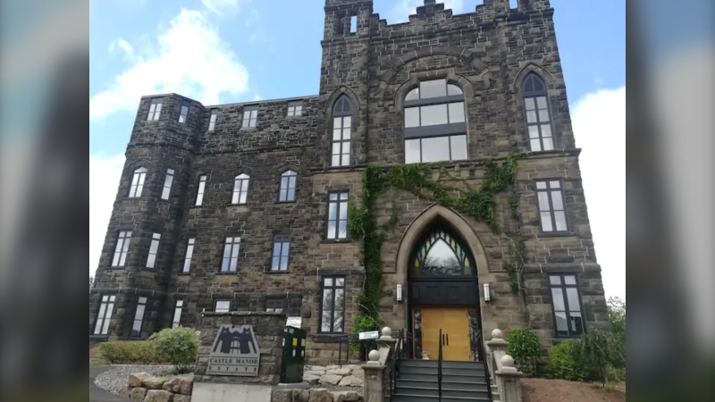 Moncton’s historic Castle Manor has transformed into a getaway hot spot. (Courtesy: Airbnb)