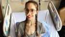 26-year-old Juliana Winik at Credit Valley Hospital in Mississauga