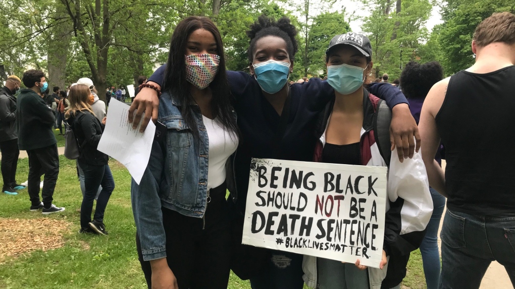 Kingston Black Lives Matter rally