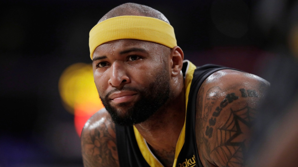 DeMarcus Cousins in Los Angeles in 2019
