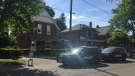 Brantford Police investigate an incident on Superior Street. (June 9, 2020)