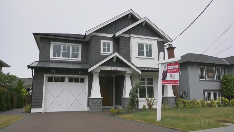 The average cost of a single-family home rose from $875,938 in May to just over $1 million in June: (CTV News)