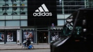 Adidas announced that it plans to fill a minimum of 30% of new positions with black or Latinx people. (Spencer Platt/Getty Images)
