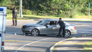 Ottawa Police and RCMP are on scene investigating a serious crash in the area of Island Park Drive and the Sir John A. Macdonald Parkway June 10, 2020. (CTV News Ottawa) 