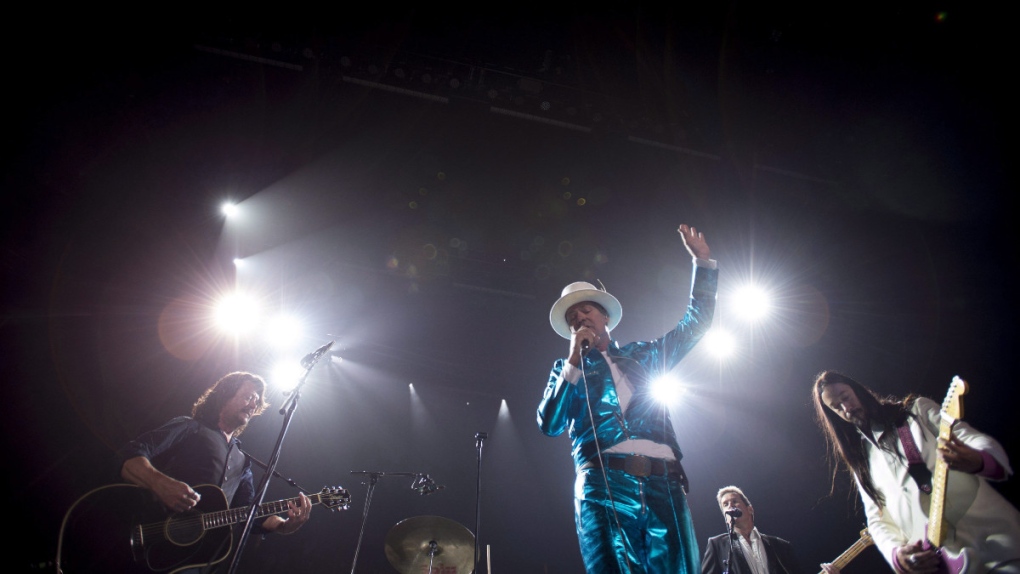 The Tragically Hip in concert in Vancouver in 2016
