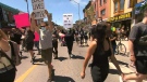 Several anti-Black racism protests are taking place in and around Toronto today. (CTV News Toronto)