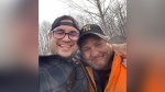 Jacob Sansom, 39, and Maurice Cardinal, 57, were shot and killed on a rural road near Glendon, Alta. on March 28, 2020.