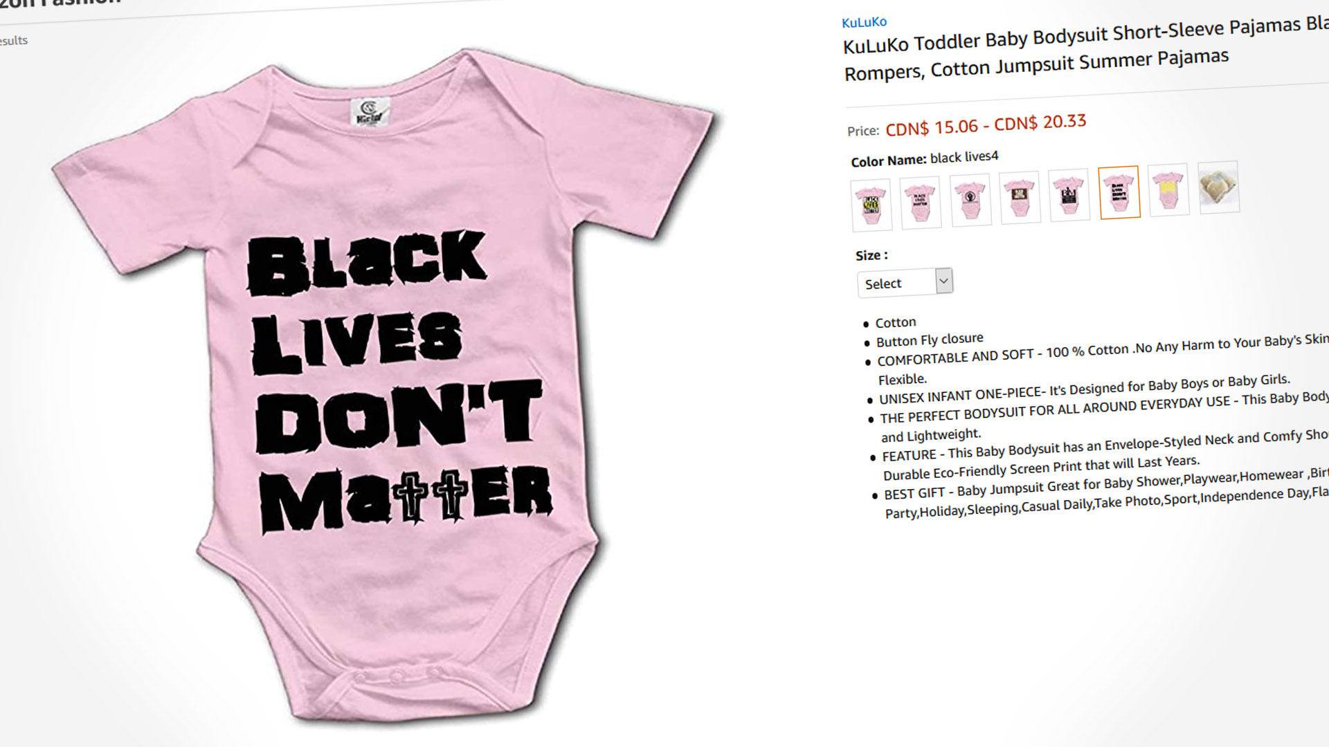 Black Lives Matter-Baby Grow-Printed-Black Lives Matter Baby Grows-100 % Cotton 