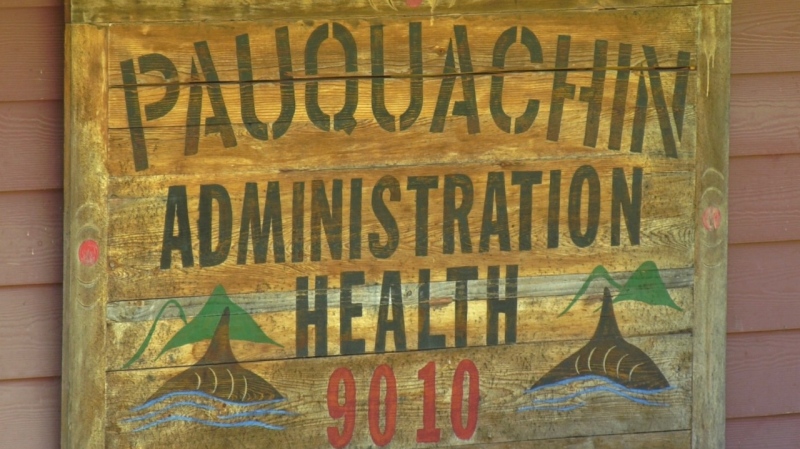 The Pauquachin First Nation administration office in North Saanich will be closed while staff self-isolate. (CTV News)