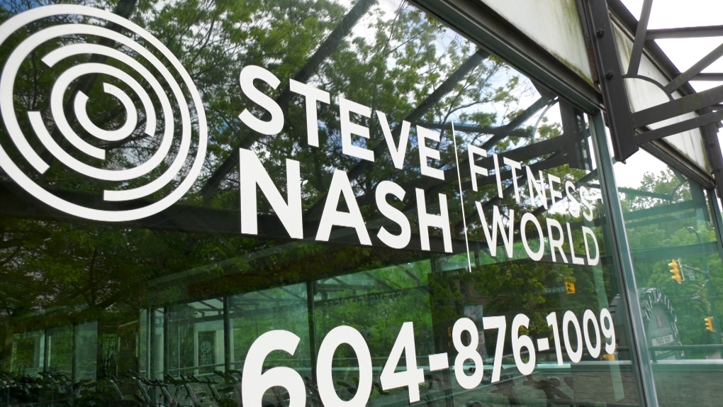 A Steve Nash gym, closed during the pandemic.