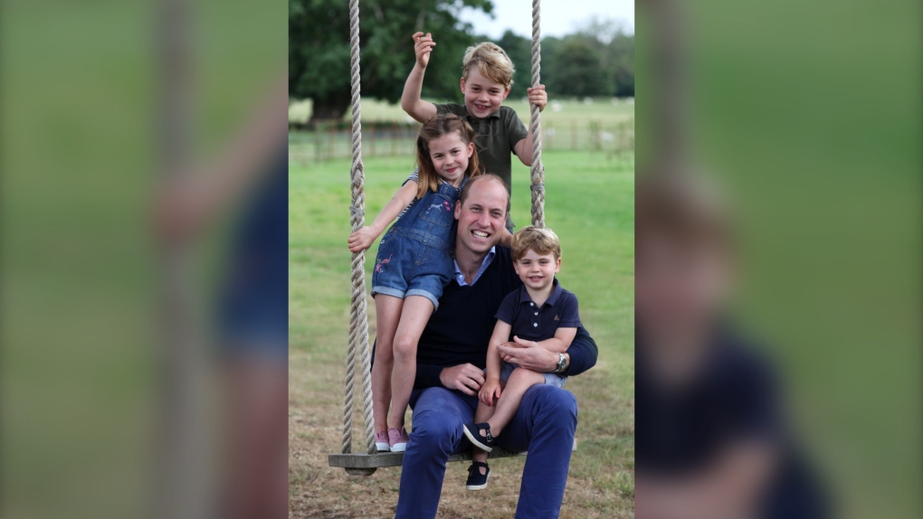 New photos of Prince William playing with kids released to ...