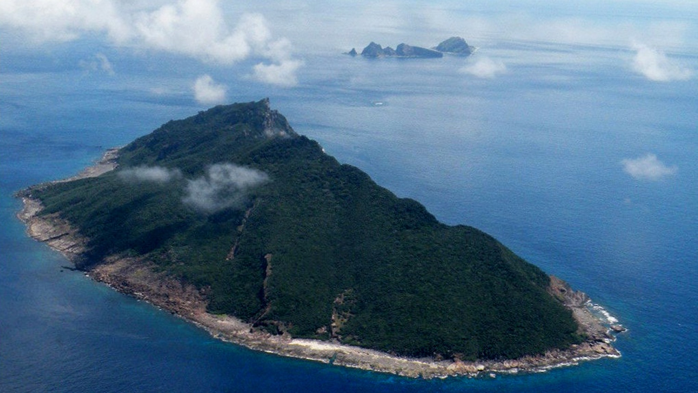 Japan China islands