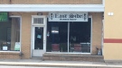 East Side Barber Shop in Windsor, Ont., on Monday, June 22, 2020. (Chris Campbell / CTV Windsor)
