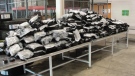 CBP officers seized more than 400 pounds of marijuana on Friday June 19, 2020 at the Windsor, Ont. border crossing. (Source: CBP) 
