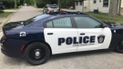Sarnia police investigate a reported shooting on Franklin Avenue in Brights Grove Ont. on June 26, 2020. (Sean Irvine/CTV London)