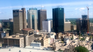 Downtown Winnipeg. (Source: CTV News/Mason DePatie)